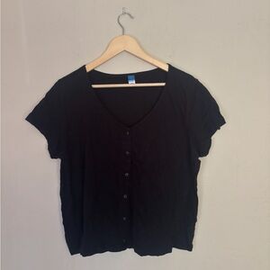 OLD NAVY BUTTONED TOP